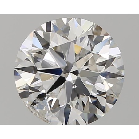 Diament szlif okrągły, 2ct, SI2, F, GIA 1443625553