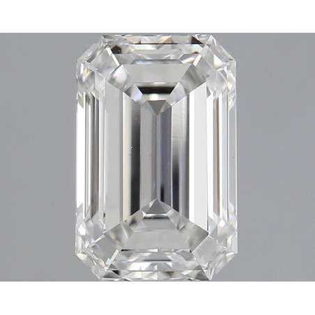 Diament laboratoryjny szlif szmaragdowy, 1.59ct, VVS2, F, IGI LG550243613