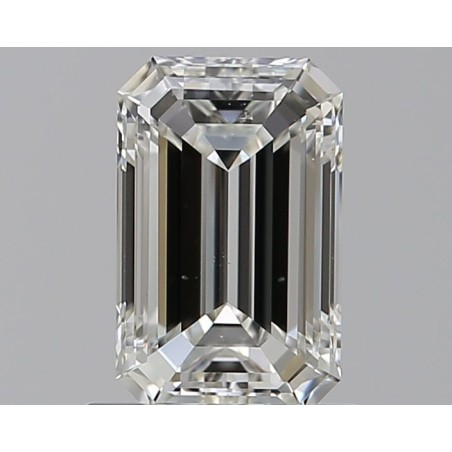 Diament szlif szmaragdowy, 0.81ct, VS2, H, GIA 5456640975