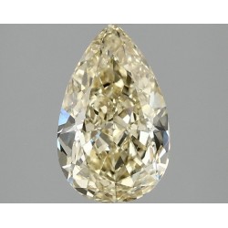 Diament laboratoryjny o barwie fantazyjnej szlif gruszkowy, 2.1ct, VVS2, Fancy Intense Yellow, IGI LG689586828