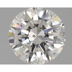 Diament szlif okrągły, 2ct, SI2, F, IGI 533292983