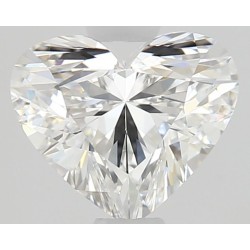 Diament serce, 0.58ct, VS2, E, GIA 3545336801