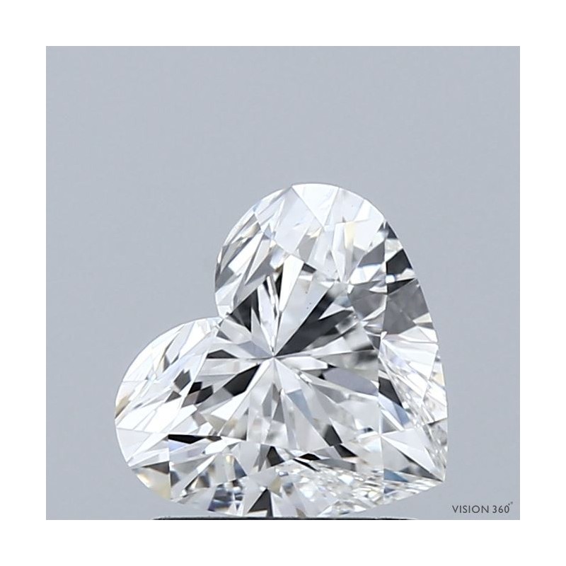 Diament laboratoryjny serce, 1.51ct, VVS2, E, IGI LG725519325