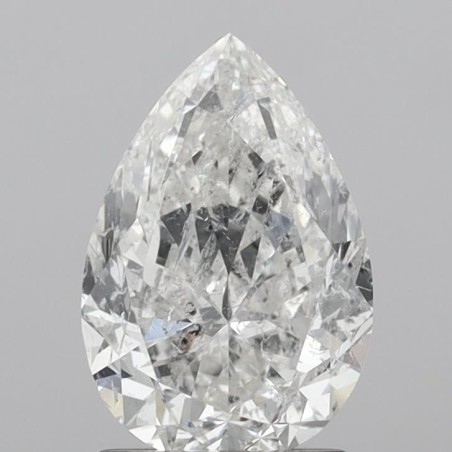 Diament szlif gruszkowy, 1.5ct, SI2, G, HRD 250000293159