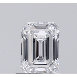 Diament szlif szmaragdowy, 0.7ct, SI2, D, GIA 7543342745