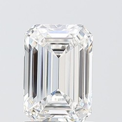 Diament laboratoryjny szlif szmaragdowy, 1.52ct, VVS2, E, IGI LG754581580