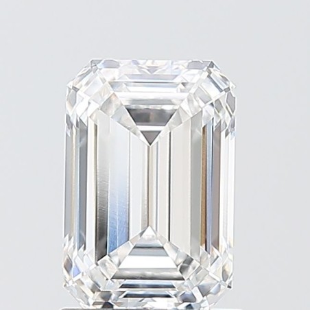 Diament laboratoryjny szlif szmaragdowy, 1.57ct, VVS2, E, IGI LG754581579