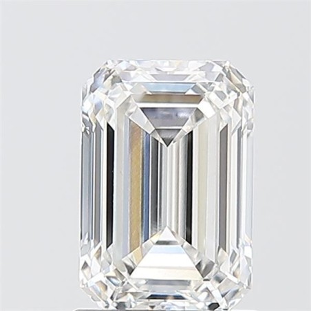 Diament laboratoryjny szlif szmaragdowy, 1.58ct, VVS2, E, IGI LG754581582