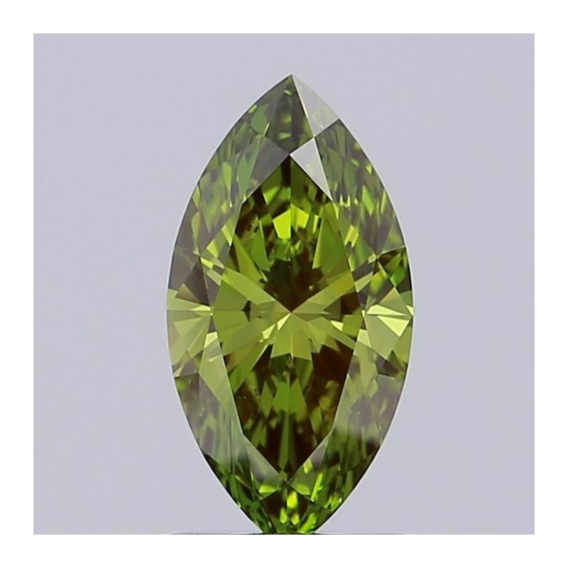 Diament laboratoryjny o barwie fantazyjnej markiza, 1.03ct, VVS1, Fancy Vivid Green, IGI LG731527341 Diament laboratoryjny o barwie fantazyjnej markiza, 1.03ct, VVS1, Fancy Vivid Green, IGI LG731527341