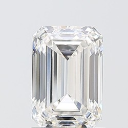 Diament laboratoryjny szlif szmaragdowy, 1.59ct, VVS2, F, IGI LG757539262