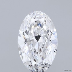 Diament laboratoryjny szlif owalny, 2.4ct, VVS2, D, IGI LG758582106