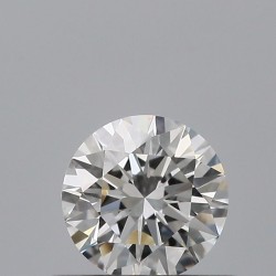 Diament szlif okrągły, 0.37ct, VVS1, E, GIA 7543334296