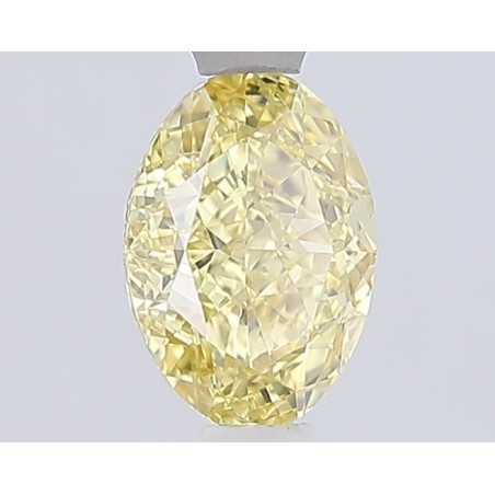 Diament laboratoryjny o barwie fantazyjnej szlif owalny, 1.08ct, VVS2, Fancy Intense Yellow, IGI LG747515787