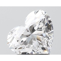 Diament laboratoryjny serce, 2ct, VVS2, D, IGI LG756521131