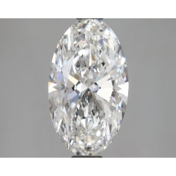 Diament laboratoryjny szlif owalny, 2.5ct, VVS2, F, IGI LG757503775