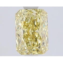 Diament laboratoryjny o barwie fantazyjnej radiant, 1.57ct, VVS2, Fancy Intense Yellow, IGI LG747515792