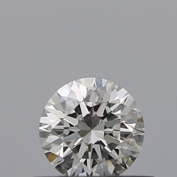 Diament szlif okrągły, 0.35ct, VVS2, H, GIA 2537182485