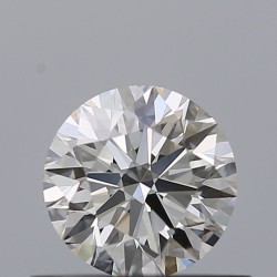 Diament szlif okrągły, 0.5ct, VVS2, H, GIA 7531961210