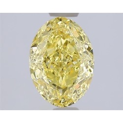 Diament laboratoryjny o barwie fantazyjnej szlif owalny, 1.6ct, VVS1, Fancy Intense Yellow, IGI LG747516217