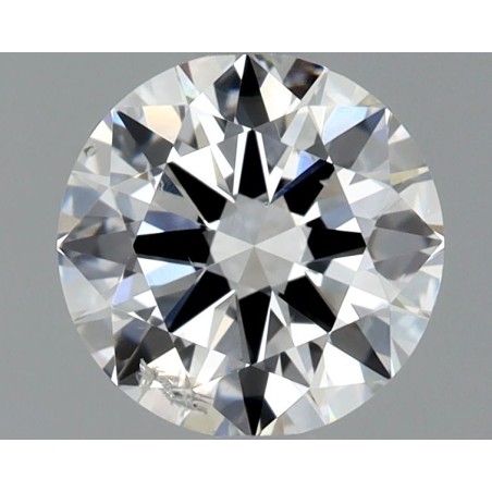 Diament szlif okrągły, 1ct, SI2, D, HRD 250000146996