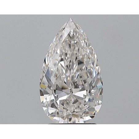 Diament szlif gruszkowy, 2ct, SI1, H, GIA 1519596920