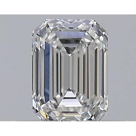 Diament szlif szmaragdowy, 0.4ct, VVS2, G, GIA 7516516854