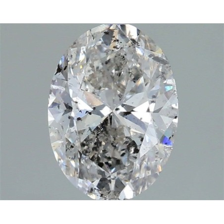 Diament szlif owalny, 1ct, SI2, G, HRD 250000293831
