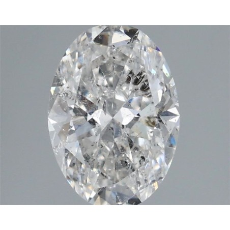Diament szlif owalny, 1ct, SI2, G, HRD 250000100943