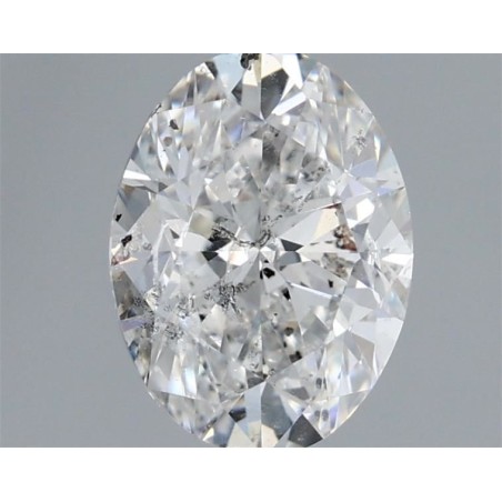 Diament szlif owalny, 1ct, SI2, F, HRD 250000127418