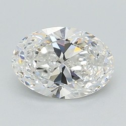 Diament laboratoryjny szlif owalny, 0.9ct, VVS2, F, IGI LG598379077
