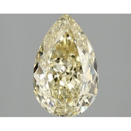 Diament laboratoryjny o barwie fantazyjnej szlif gruszkowy, 2.1ct, VVS2, Fancy Vivid Yellow, IGI LG692503850