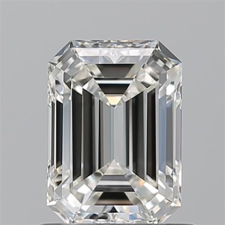 Diament szlif szmaragdowy, 0.9ct, VVS2, H, GIA 2537907221
