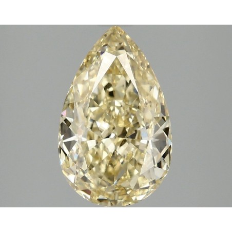 Diament laboratoryjny o barwie fantazyjnej szlif gruszkowy, 2.07ct, VVS2, Fancy Vivid Yellow, IGI LG693535391