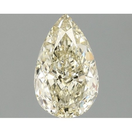 Diament laboratoryjny o barwie fantazyjnej szlif gruszkowy, 1.09ct, VVS2, Fancy Yellow, IGI LG698523581