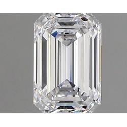 Diament laboratoryjny szlif szmaragdowy, 1ct, VVS2, D, IGI LG745526478