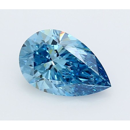 Diament laboratoryjny o barwie fantazyjnej szlif gruszkowy, 2.03ct, VVS2, Fancy Vivid Blue, IGI LG747511166
