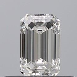 Diament szlif szmaragdowy, 0.4ct, VVS2, E, GIA 2524951167