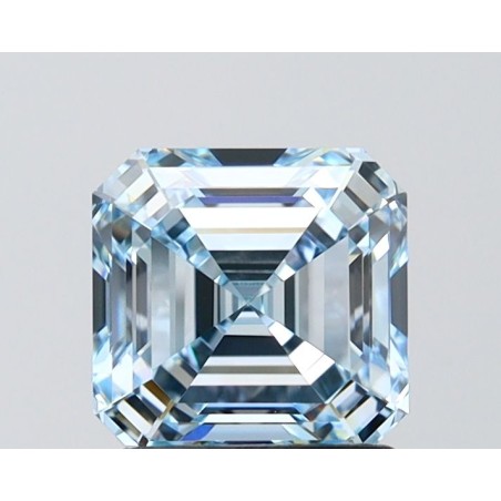 Diament laboratoryjny o barwie fantazyjnej Asscher, 1.63ct, VVS2, Fancy Blue, IGI LG756560062