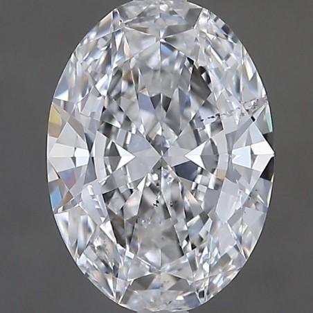 Diament szlif owalny, 0.9ct, SI1, D, GIA 2546338628
