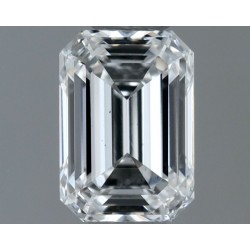 Diament szlif szmaragdowy, 0.5ct, SI1, E, GIA 1543314347
