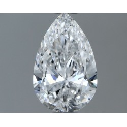 Diament szlif gruszkowy, 0.8ct, VS1, D, GIA 6541316548
