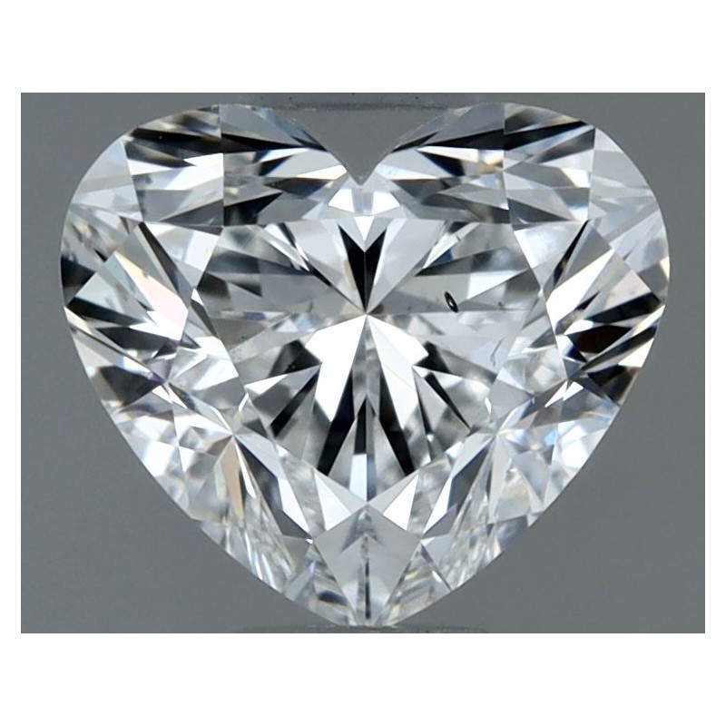 Diament serce, 0.8ct, SI1, F, GIA 7541183969