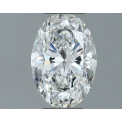 Diament szlif owalny, 0.5ct, VS2, F, GIA 2546120927