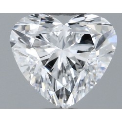 Diament serce, 0.8ct, VS2, F, GIA 6532325528