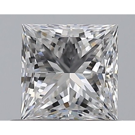 Diament szlif princess, 0.7ct, VVS1, E, GIA 2517606077