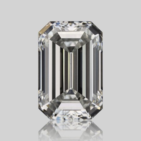 Diament szlif szmaragdowy, 0.7ct, VVS2, G, GIA 6535550892