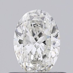 Diament szlif owalny, 0.51ct, SI1, H, GIA 2548340969
