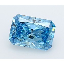 Diament laboratoryjny o barwie fantazyjnej radiant, 2.01ct, VVS2, Fancy Vivid Blue, IGI LG747511181