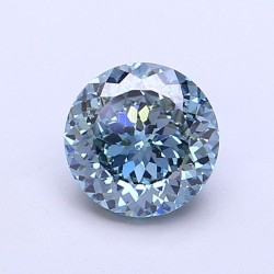 Diament laboratoryjny o barwie fantazyjnej szlif okrągły, 1.4ct, VVS2, Fancy Vivid Blue, IGI LG739596809