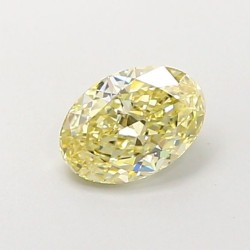 Diament laboratoryjny o barwie fantazyjnej szlif owalny, 1.01ct, VVS2, Fancy Light Yellow, IGI LG752568116